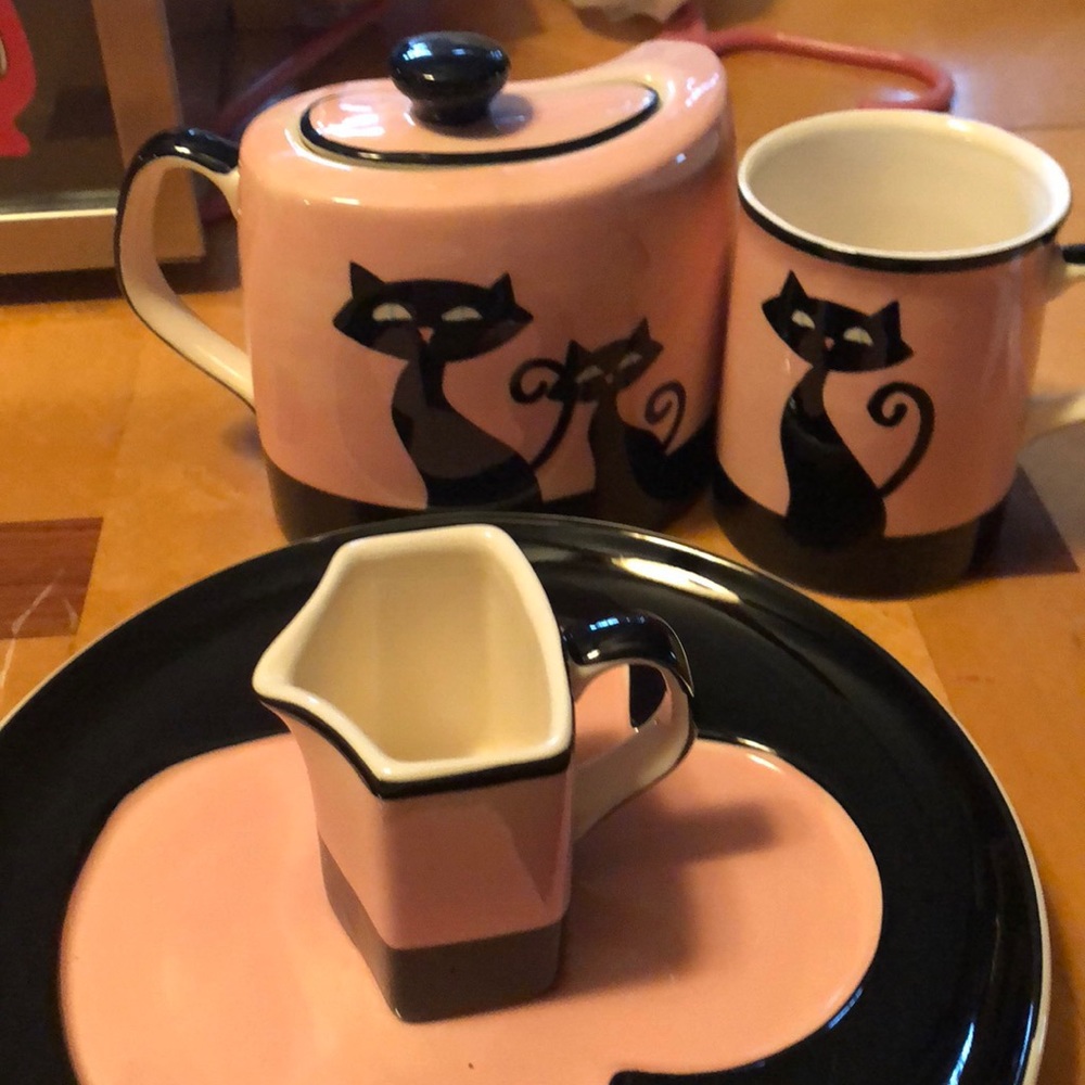 4 pc tea set - Picture 3 of 3